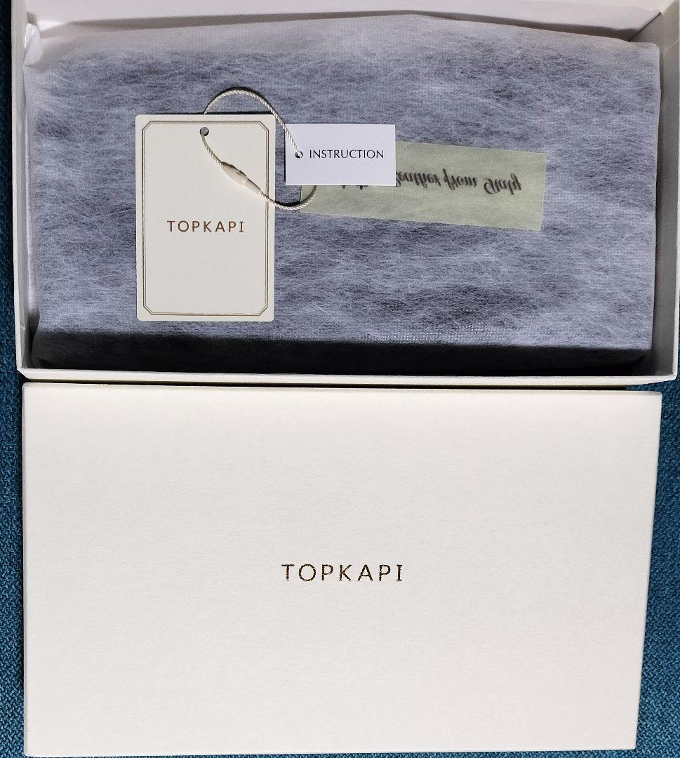 新品　タグ付　TOPKAPI　ブラック　 長財布 　LUCIA ルチア
