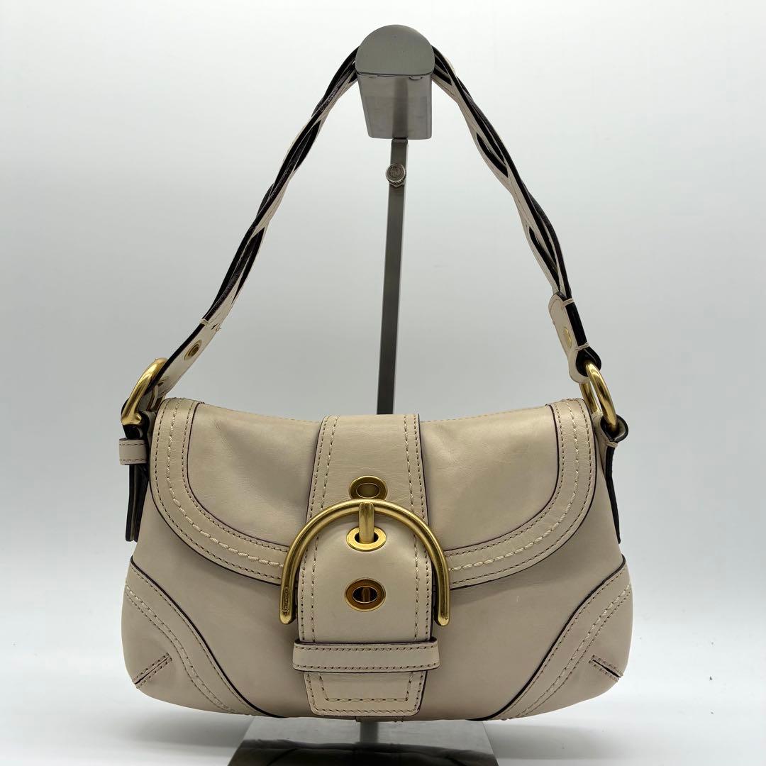 バッグ Coach Soho Hobo Leather Shoulder 10317