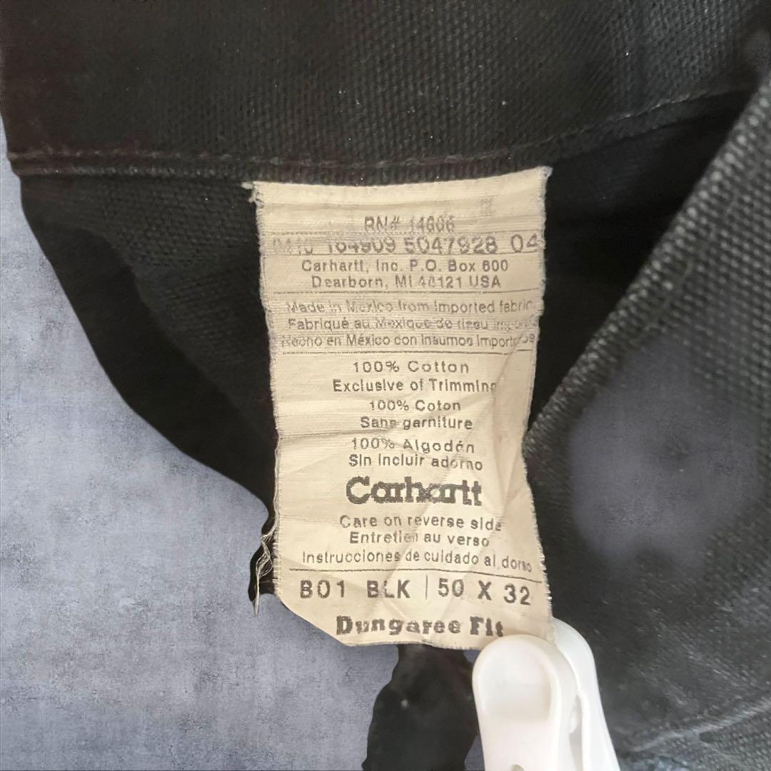 G*ル様 carhartt ダブルニー　ペインターパンツ　ダック生地　ブラック