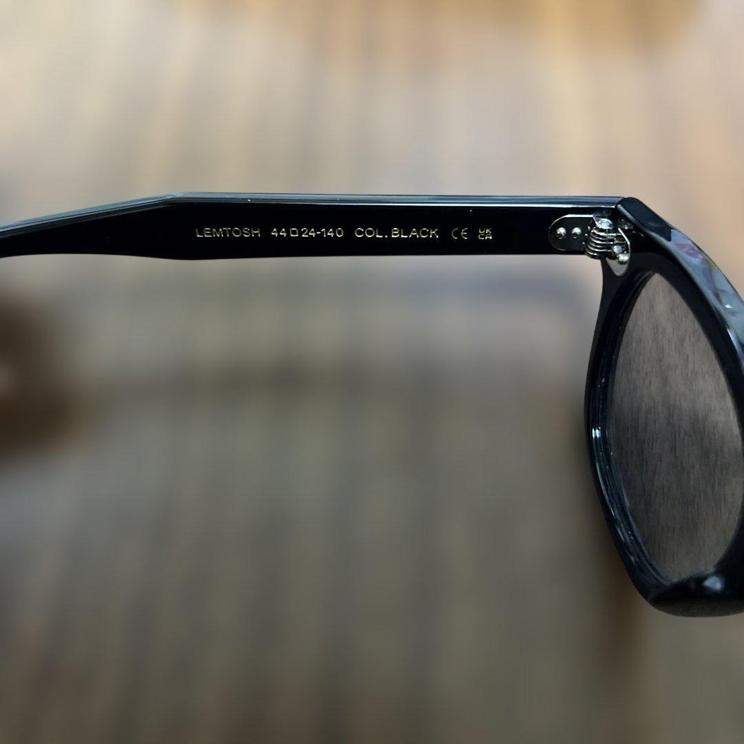 MOSCOT ORIGINALS NYC ブラックサングラス レムトッシュ44