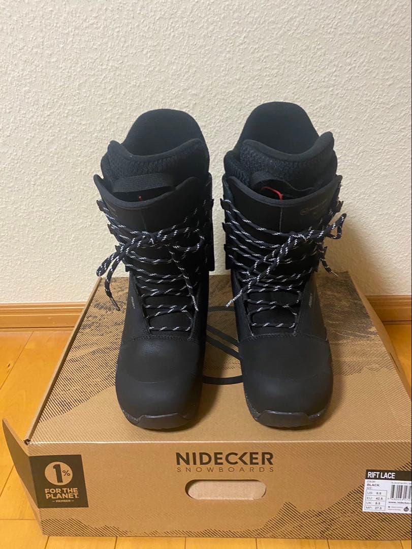 Nidecker Rift Lace ブラック スノーボードブーツ