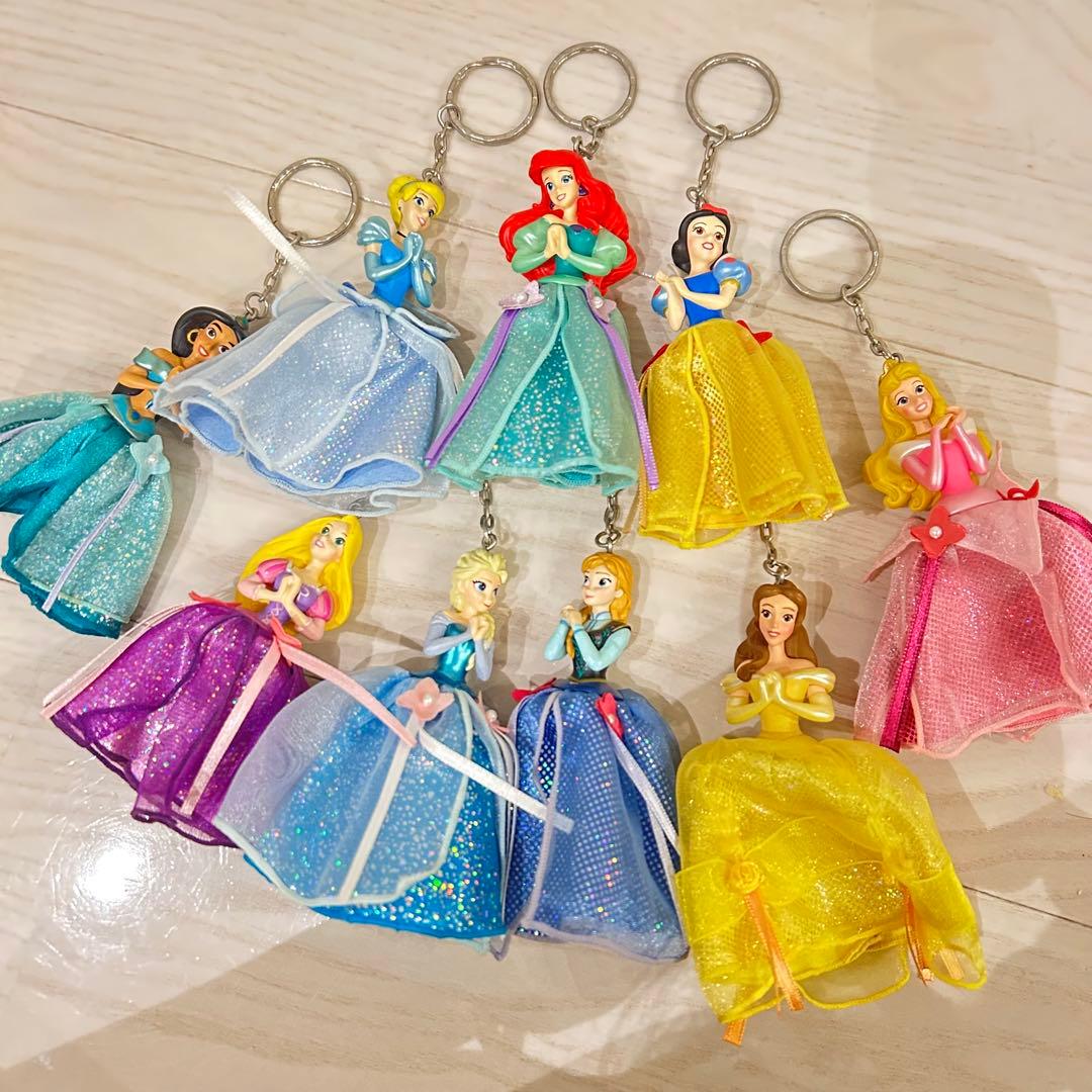 東京ディズニーリゾート プリンセス キーホルダー 9個セット - メルカリ