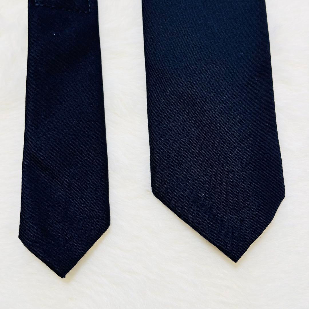 超希少】 トムブラウン ネクタイ 安全ピン ナロータイ ブラック