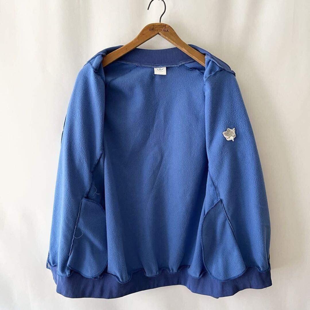 80s adidas スナップボタン ジャージ トラックジャケット XL USA