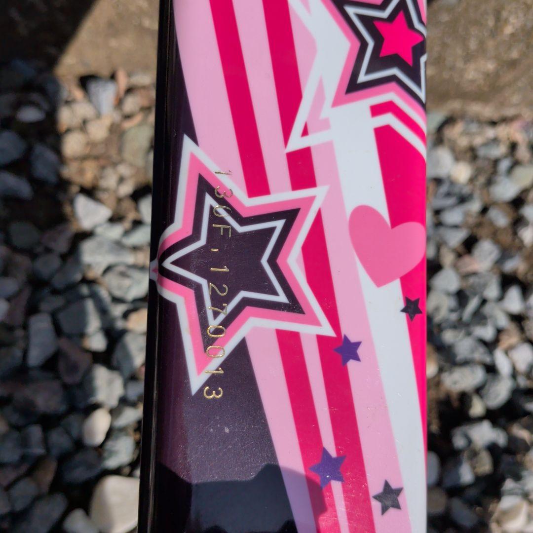 Pure Conscious ピンク スキー板 130センチ