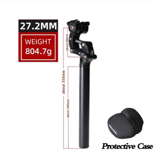 【新品】27.2mm シートポスト ショックアブソーバー アルミ SAFORT