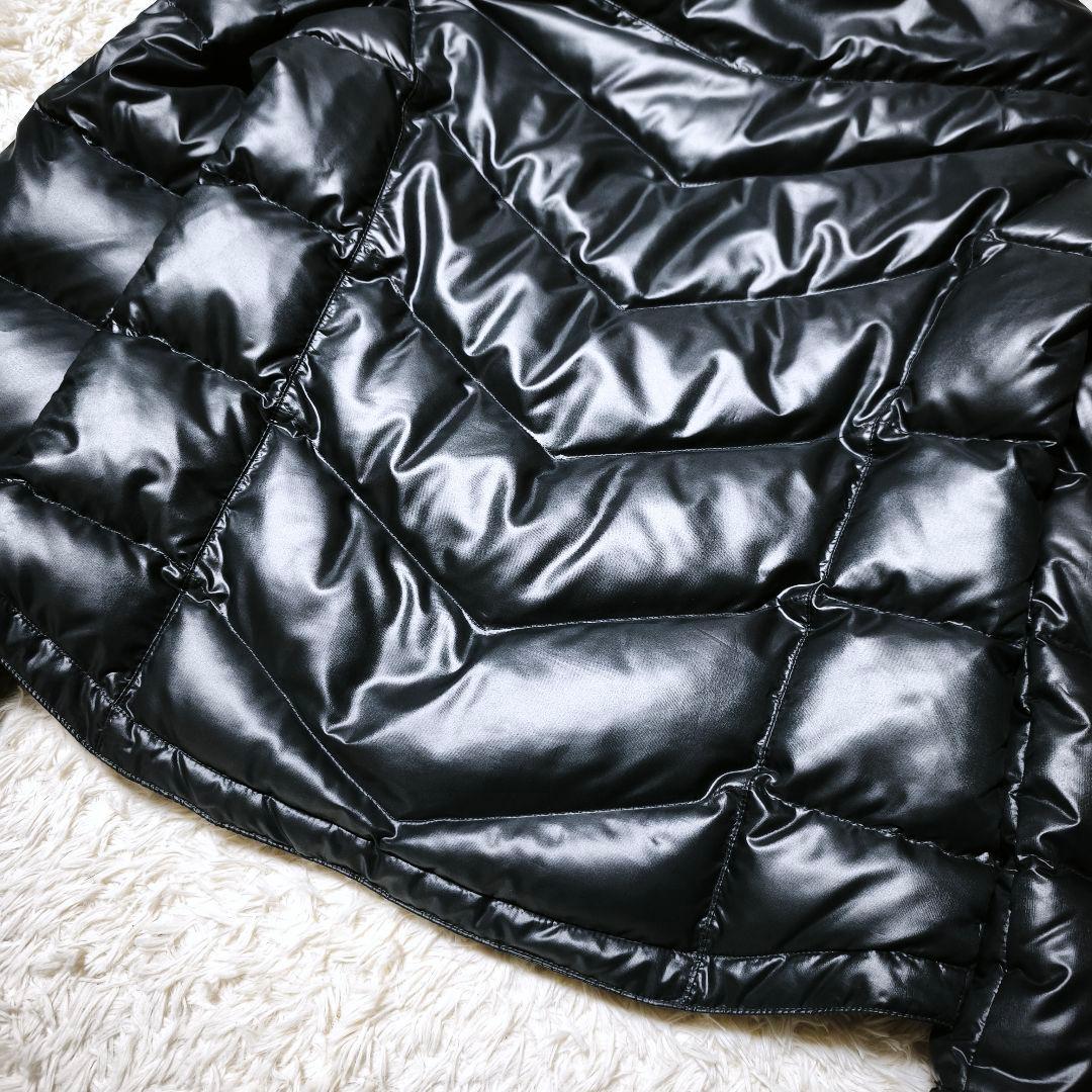 NICOLE CLUB FOR MEN 光沢 メタルボタン ダウンジャケット48