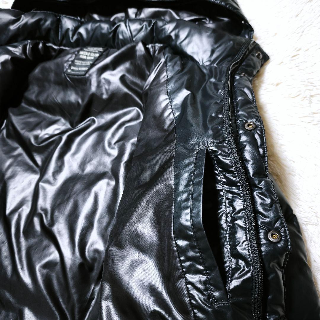 NICOLE CLUB FOR MEN 光沢 メタルボタン ダウンジャケット48