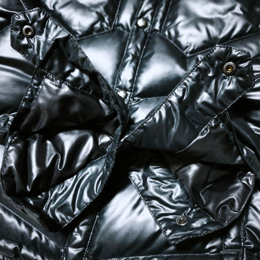 NICOLE CLUB FOR MEN 光沢 メタルボタン ダウンジャケット48