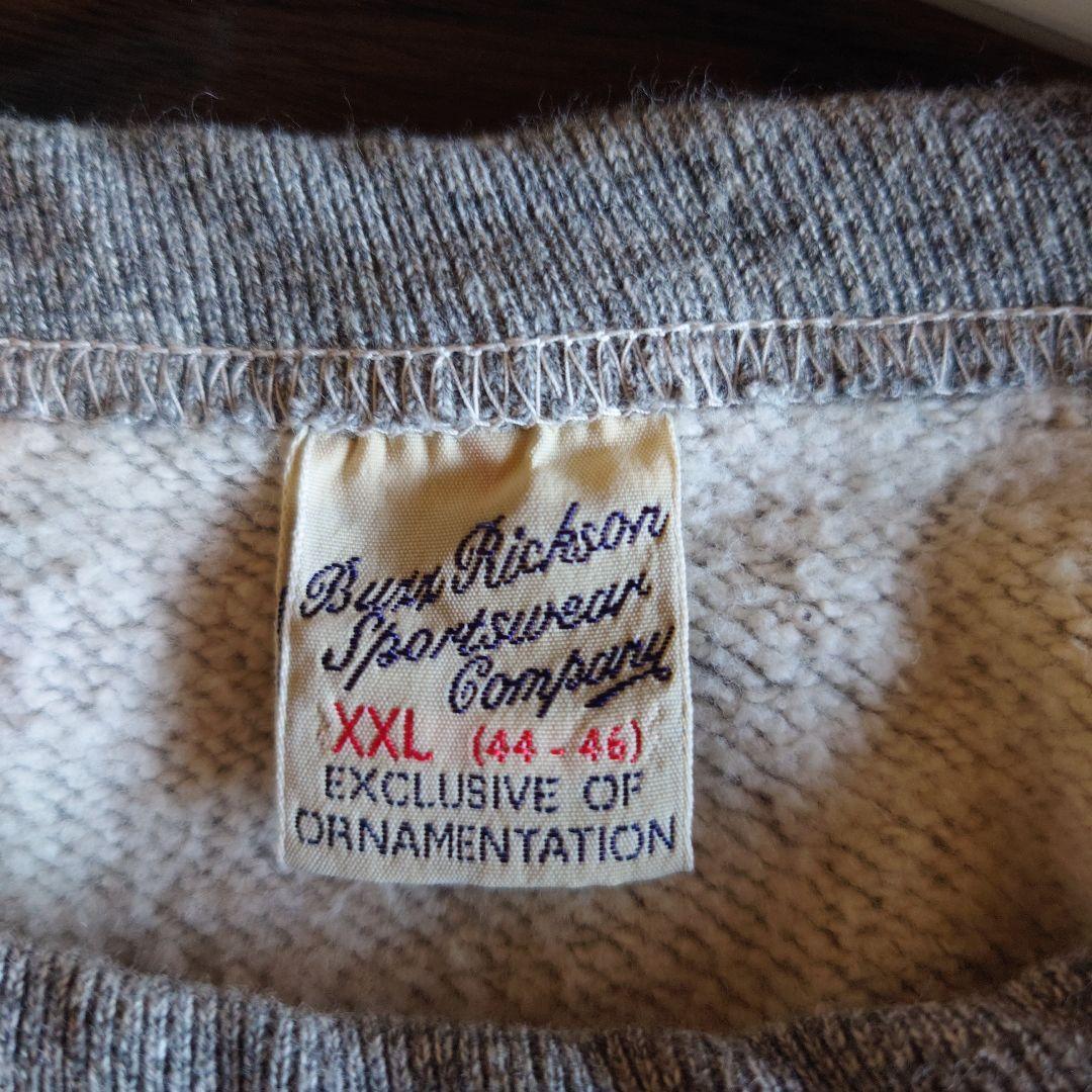 バズリクソンズ SWEAT SHIRT 希少サイズXXL未使用品グレー