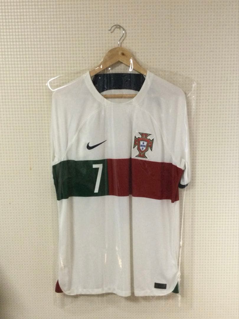 ポルトガル代表 2022 アウェイ半袖レプリカ クリスティアーノ・ロナウド