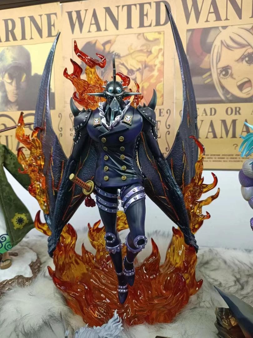 ワンピース キング アルベル フィギュア 塗装済み完成品 ガレージ