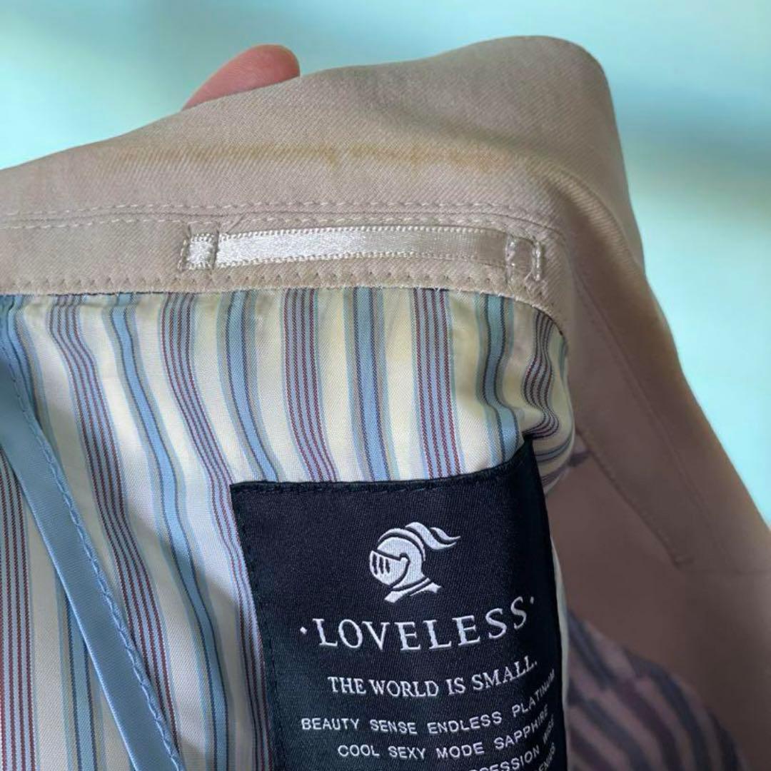 美品　LOVELESS ラブレス　テーラードジャケット　春夏秋　セットアップ