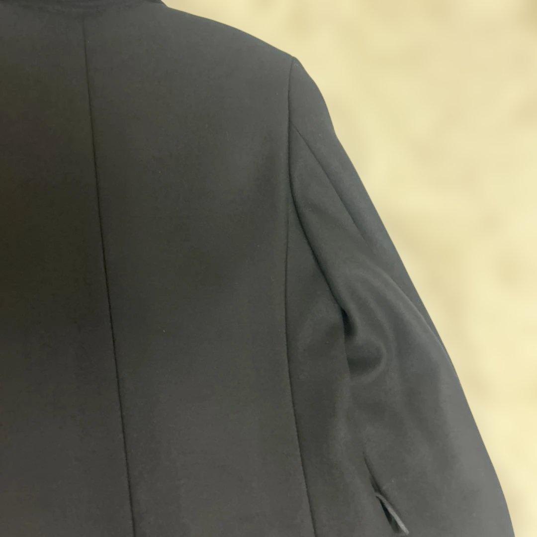 極美品】ブルックスブラザーズ チェスターコート 比翼 ブラック 36