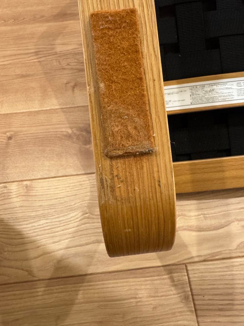 無印良品 MUJI オーク材 リビングでもダイニングでもつかえるソファチェア