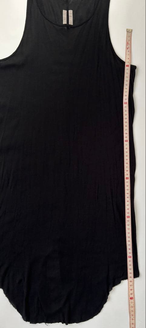 rick owens リックオウエンス ノースリーブ カットソー タンクトップ黒