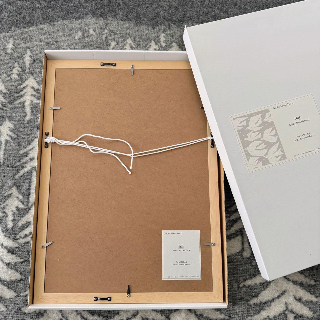 美品〉ミナペルホネン 皆川明 TRIP ポスター 限定420枚