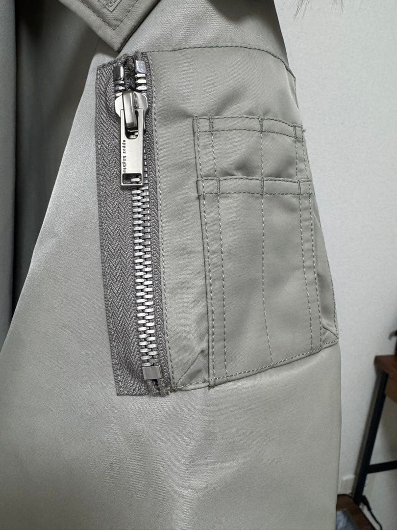 upper hights 2WAYロングブルゾン 新品