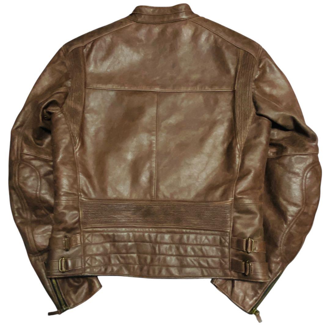 【激レア・美品】FURYGAN 牛革　レザージャケット　シングルライダース