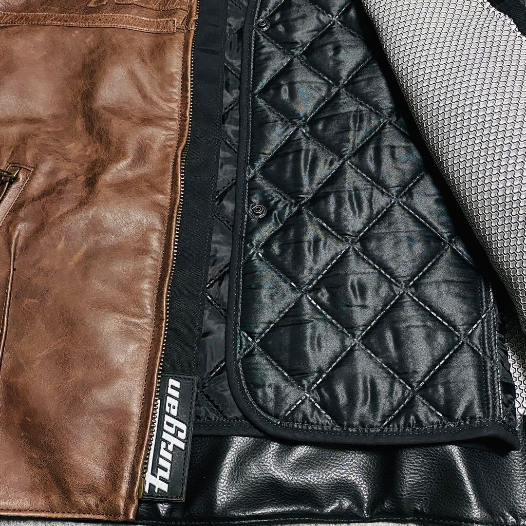 【激レア・美品】FURYGAN 牛革　レザージャケット　シングルライダース