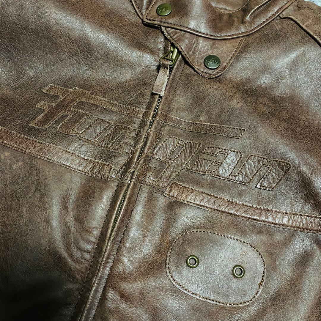 【激レア・美品】FURYGAN 牛革　レザージャケット　シングルライダース