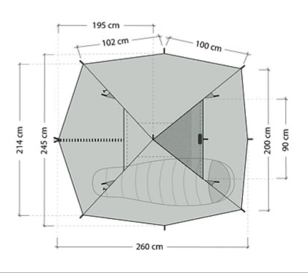 DDスーパーライトピラミッドテント＆DDスーパーライトピラミッドメッシュテント