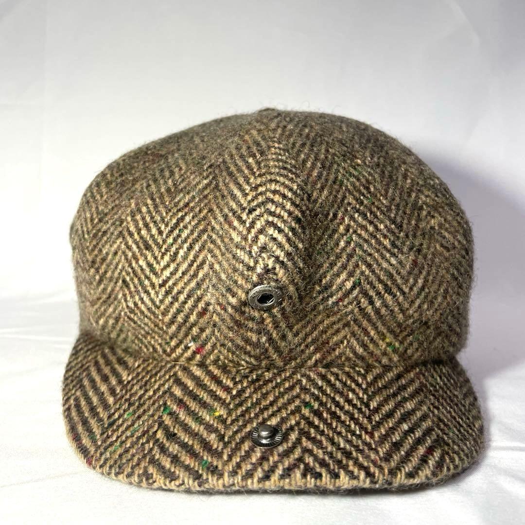 RRL Double RL ツイード キャスケット ヘリンボーン 帽子