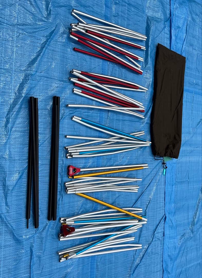 【美品】Coleman 4S Wide 2 Room Curve テント