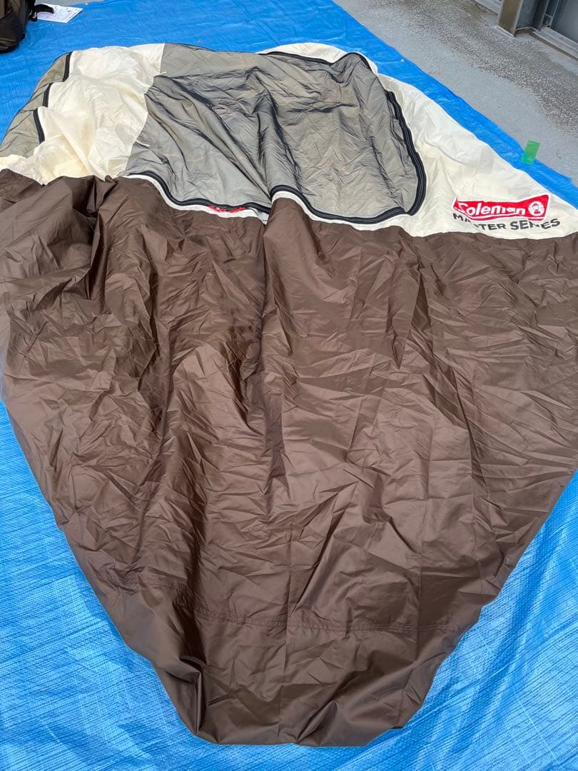 【美品】Coleman 4S Wide 2 Room Curve テント