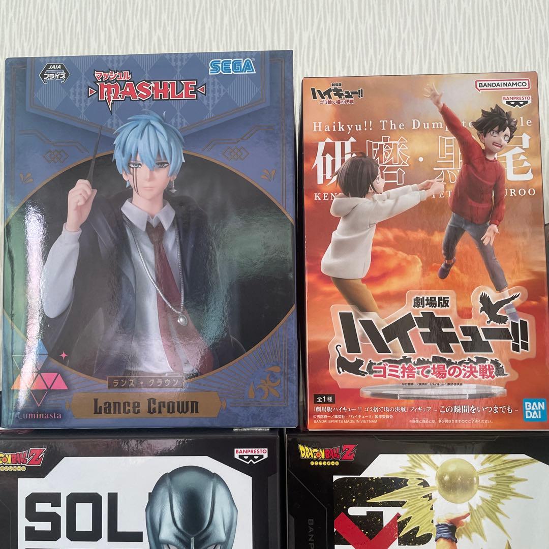 フィギュアまとめ売り　ワンピース　ドラゴンボール　ナルト　ハイキュー　フリーレン