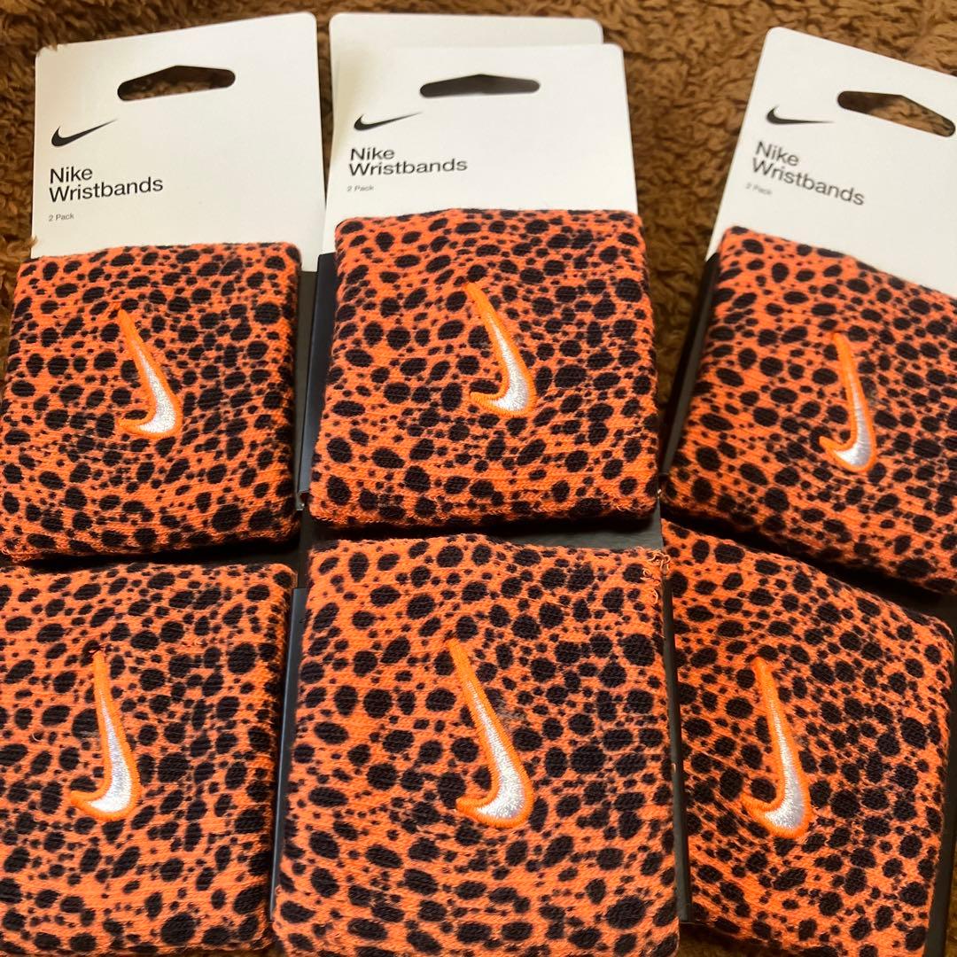 Nike ヒョウ柄 リストバンド OSFM 30組