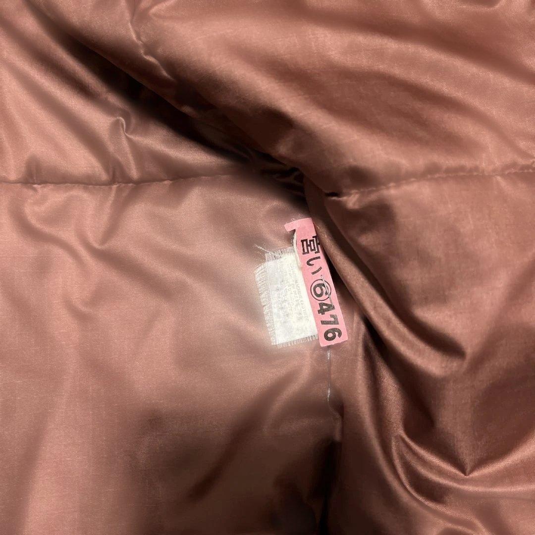 patagonia オレンジ ダウンジャケット