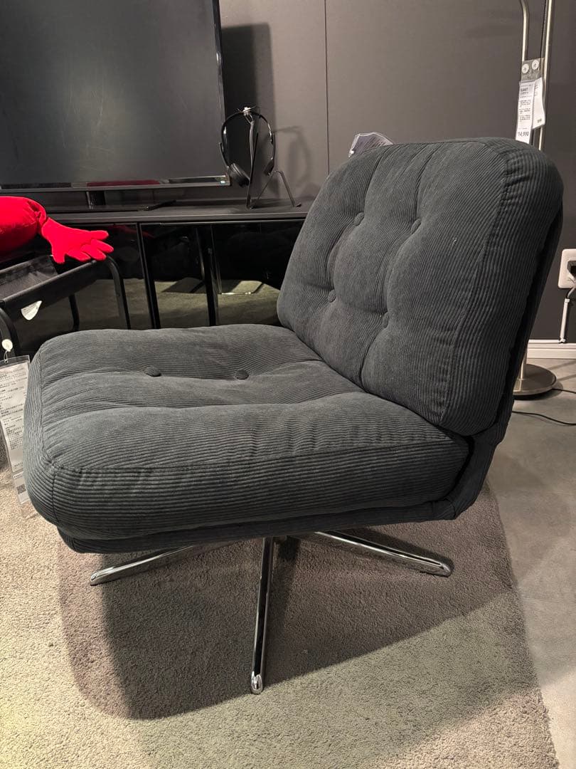 ［《新品●未開封》］イケア ディヴリンゲ ソファ 回転パーソナルチェア 椅子