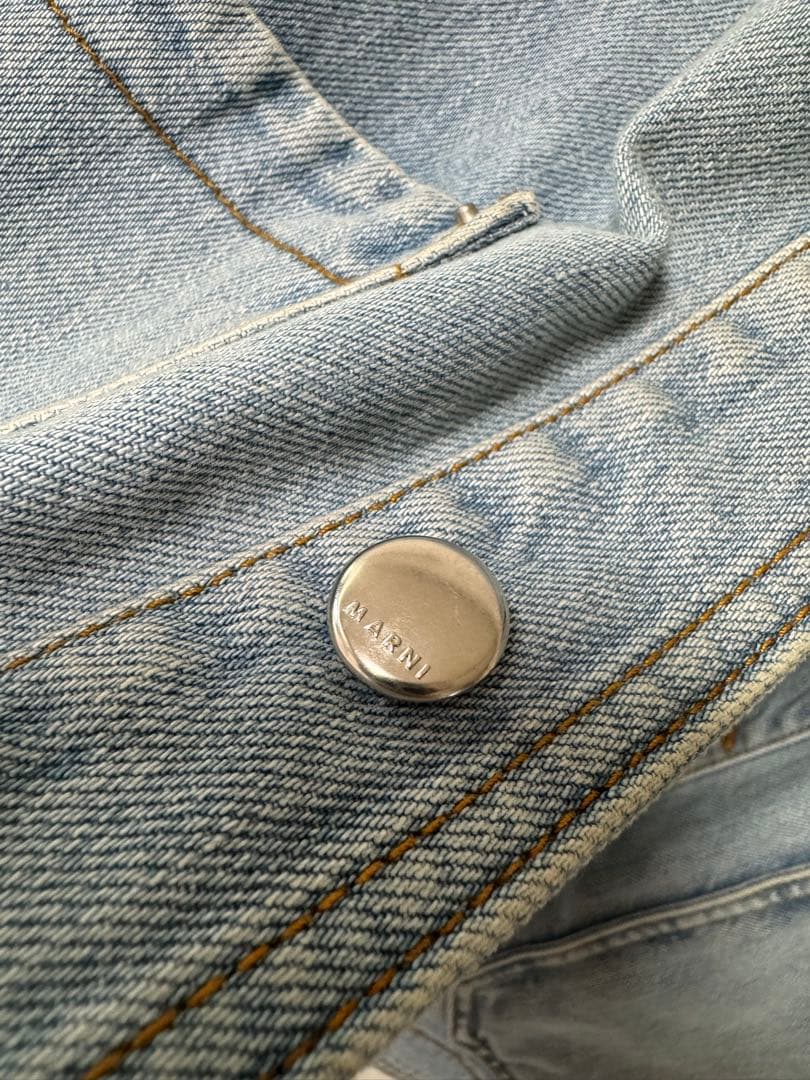 MARNI ライトブルー デニムジャケット サイズ44