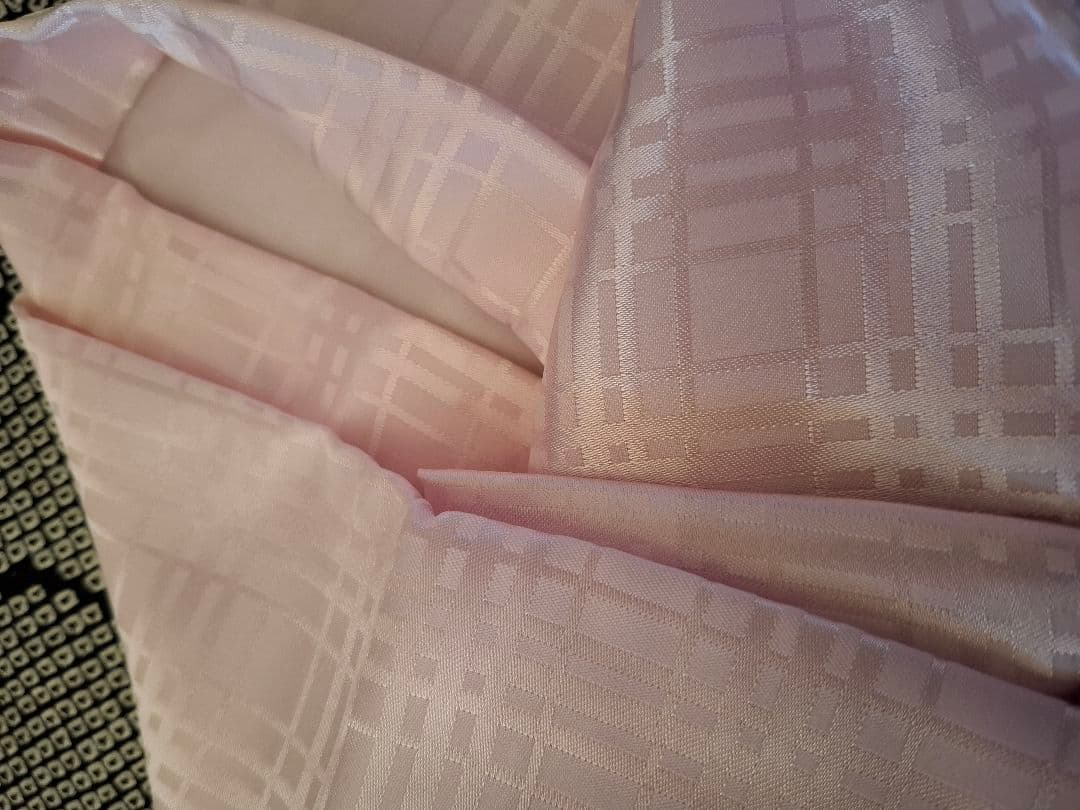 七五三女の子　絞り着物　黒　刺繍