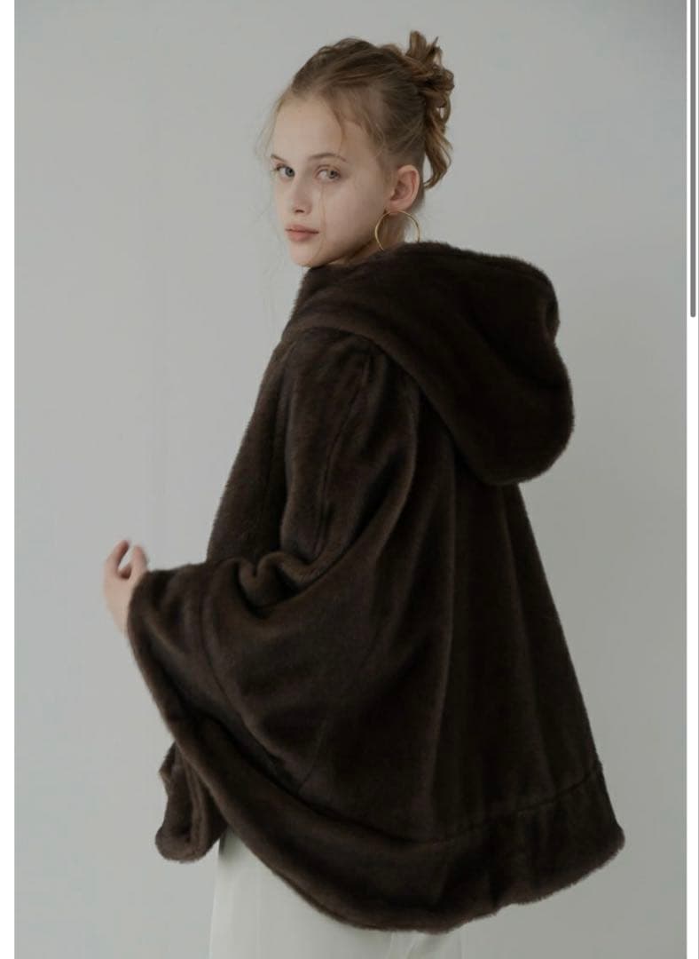 メゾンドルチェ teddy poncho