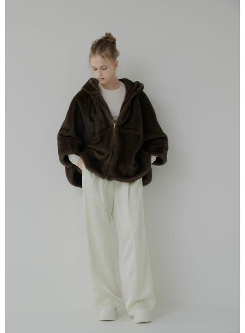 メゾンドルチェ teddy poncho