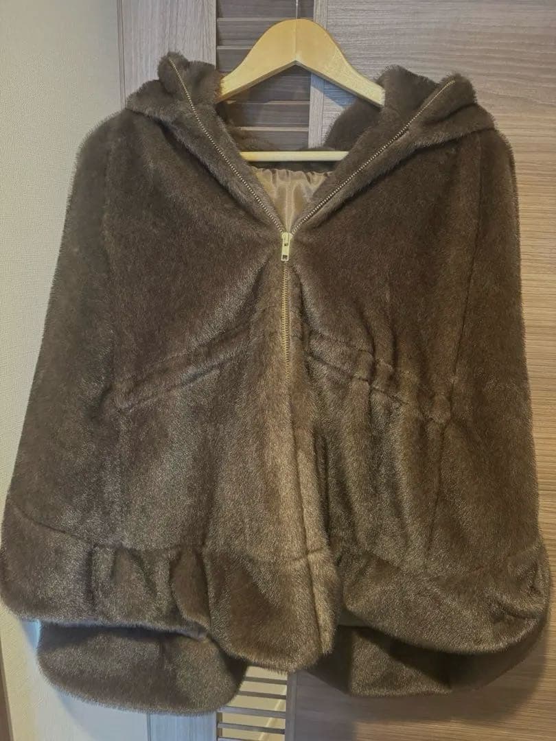 メゾンドルチェ teddy poncho