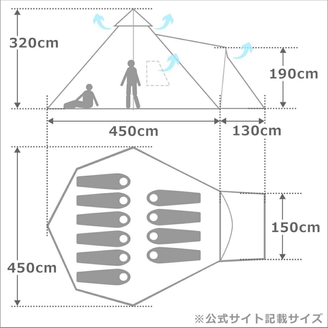 ROBENS KIOWA 10人用テント