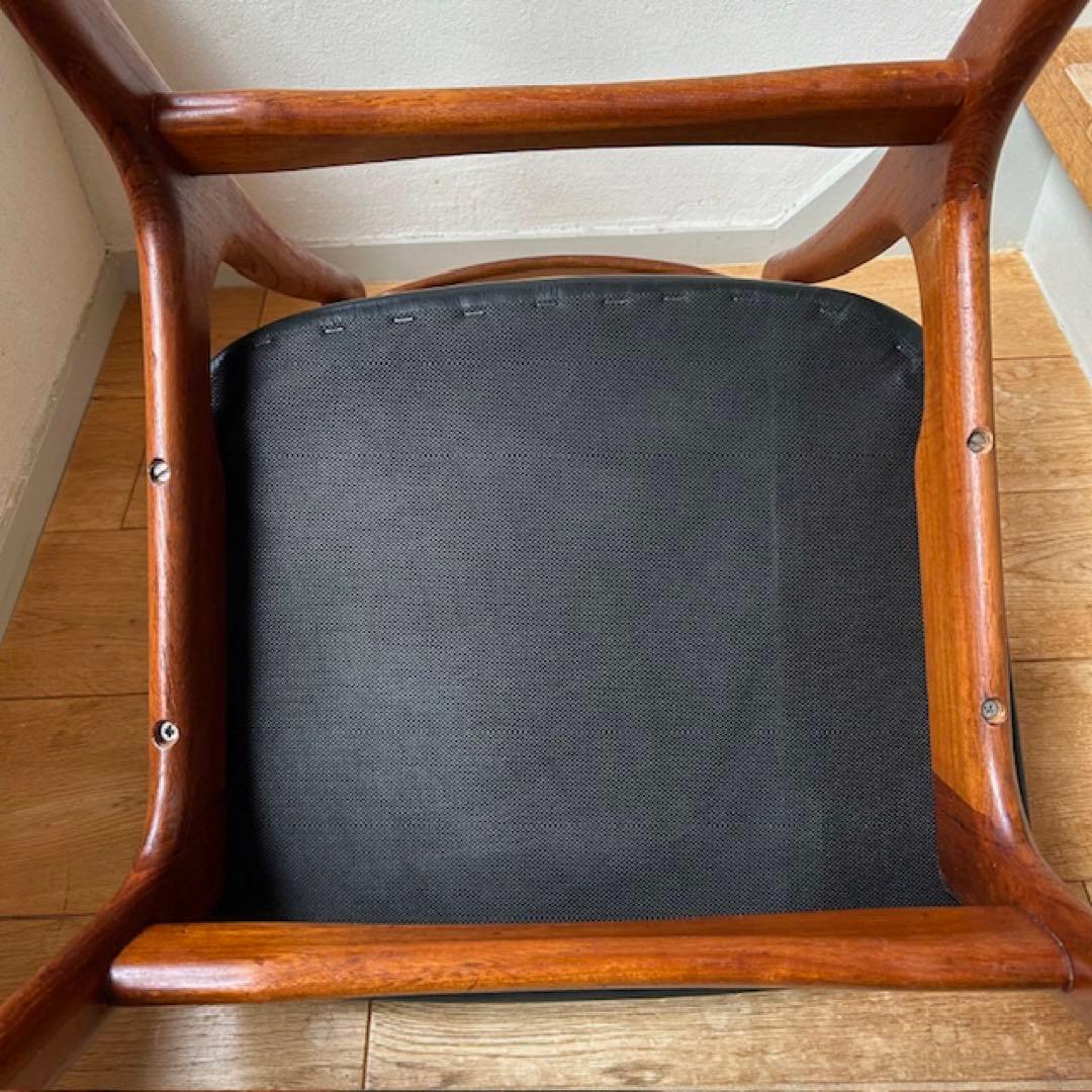 ダイニングチェア Schionning & Elgaard chair teak leather