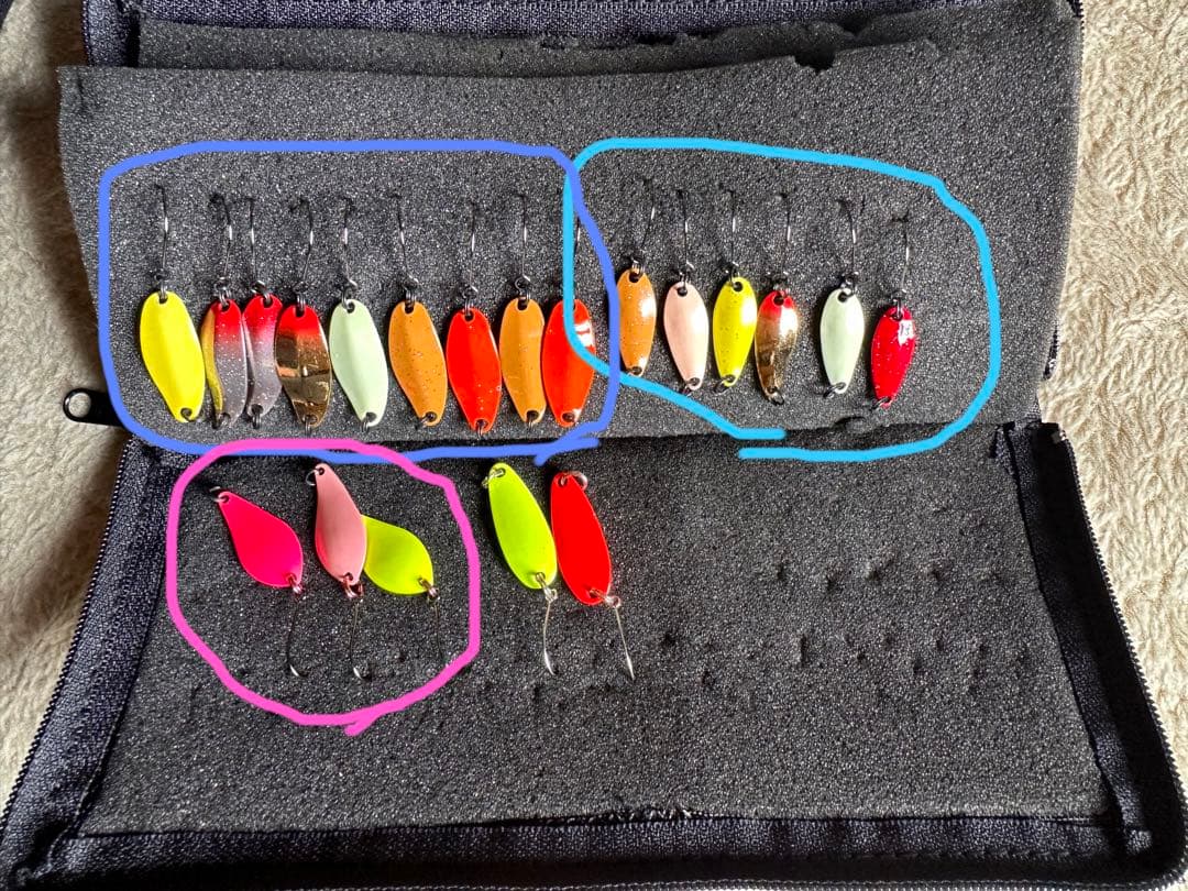 トラウト　スプーン　「イマージュ　エリアピクシー　レイピア」「ウルトラベスパ」他