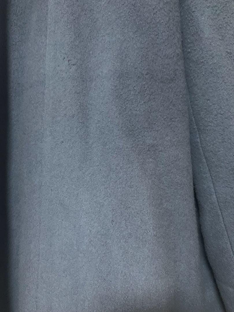 【CULLNI】 タイロッケンダブルコート チェスターコート ブルーグレー