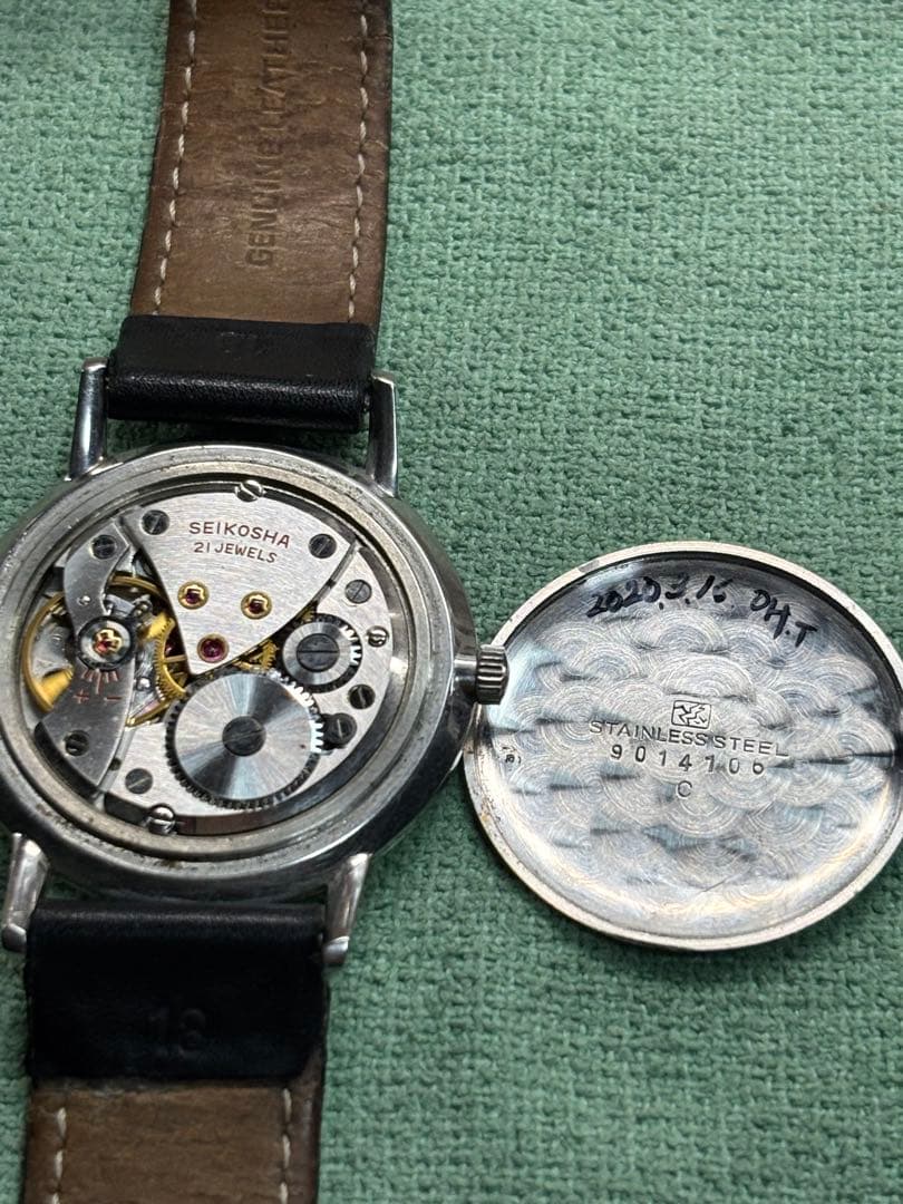 セイコー クロノス21石手巻き腕時計 2020年OH済み - メルカリ