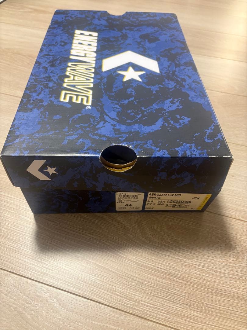 コンバース復刻AEROJAM MID WHITE 27.5cm 箱付