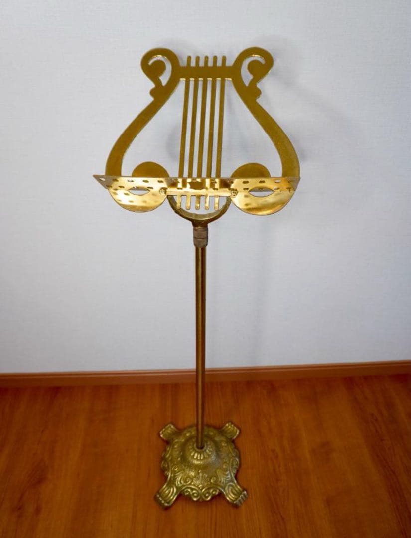 ヴィンテージ 真鍮製 楽譜立て2個