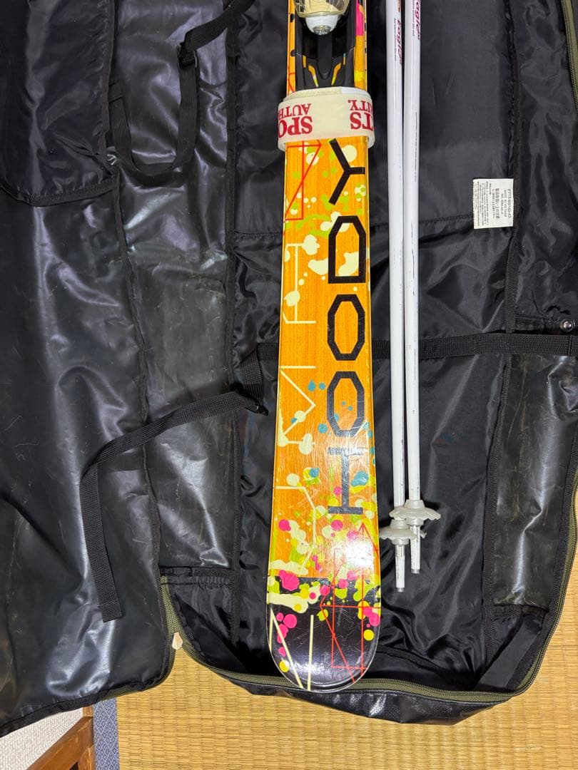 【引退品】スキー板 男女ペア ブーツ等一式