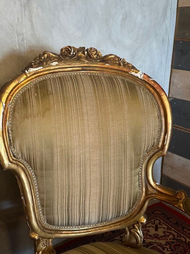 【やっちゃん】ルイ15世　ソファースタジオ　撮影　ディスプレイ用