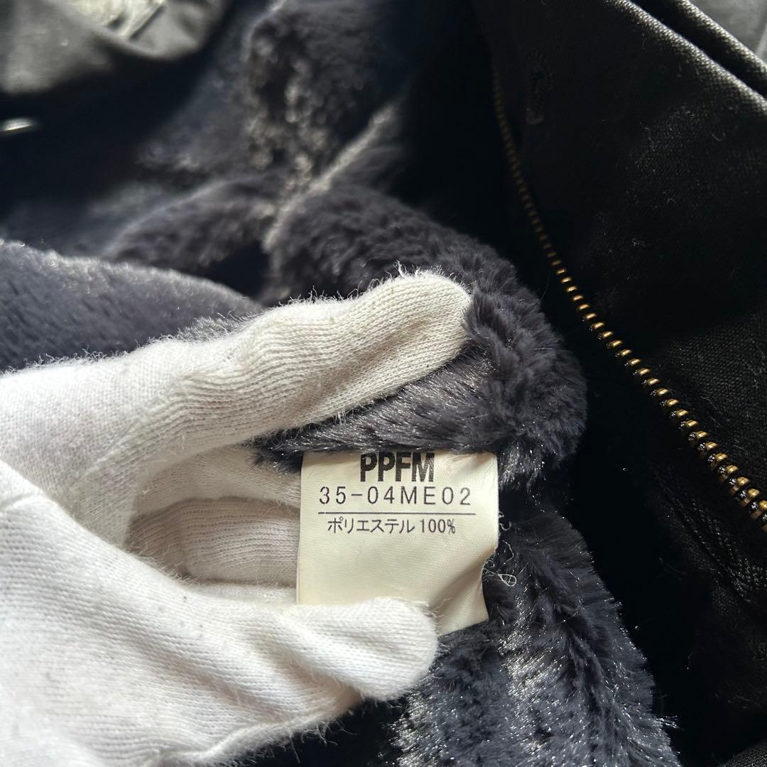 ジャケット・アウター PPFM grunge gimmick fur coat y2k black
