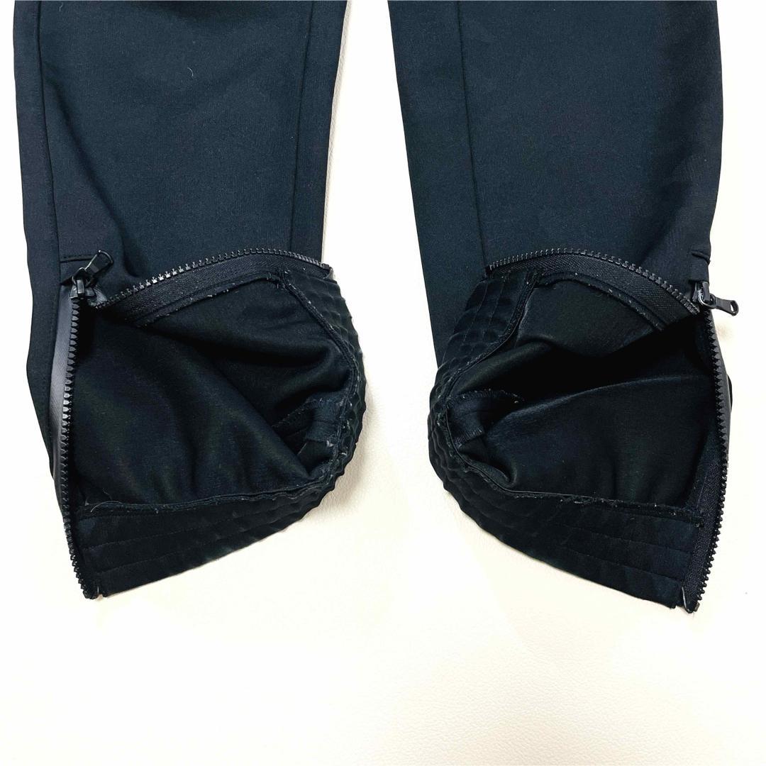 6583【美品】TFW49　3レイヤートラックパンツ　カモフラ　迷彩柄　ブラック