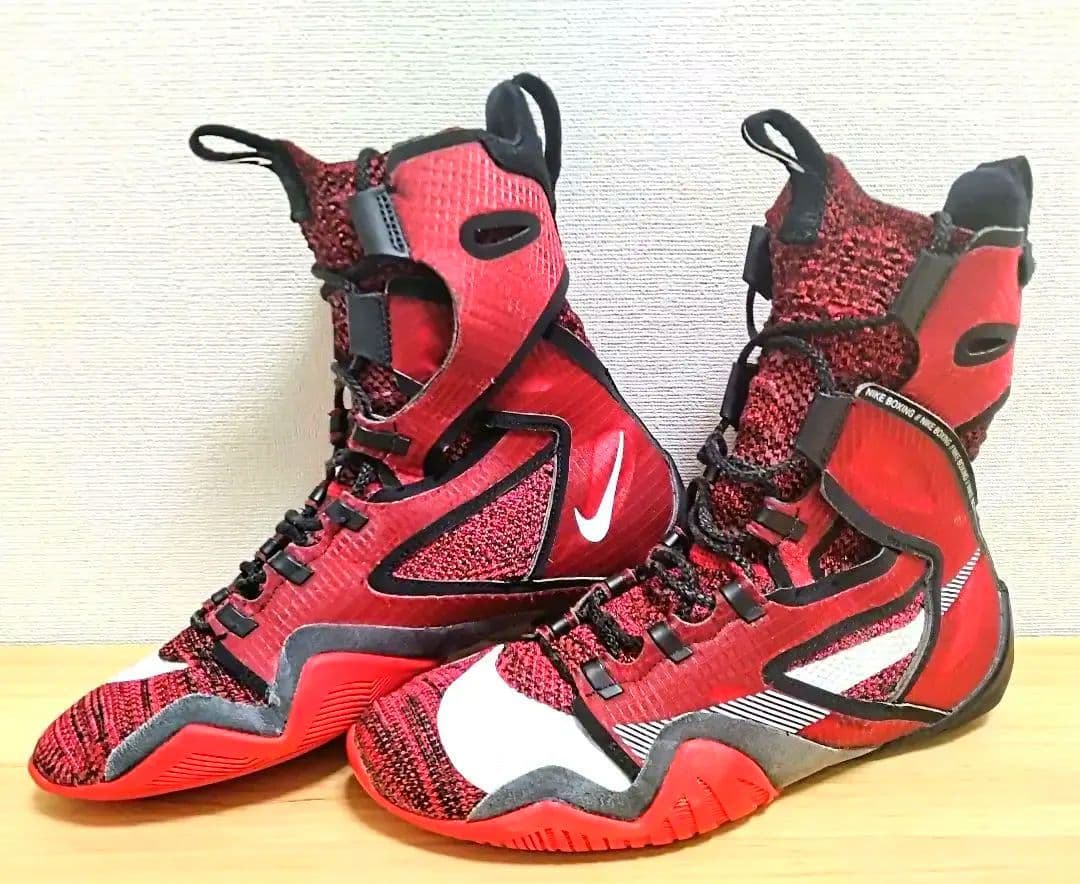ナイキ ボクシングシューズ ハイパーKO2 赤 27cm／HyperKO - メルカリ